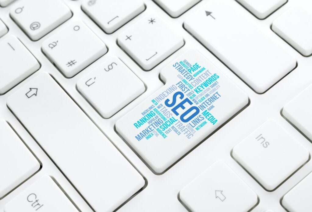 Demystifying SEO Services Cost: How to Budget and Optimise for Success 2 Seo business, search engine optimization, concept cloud in enter button or key on keyboard